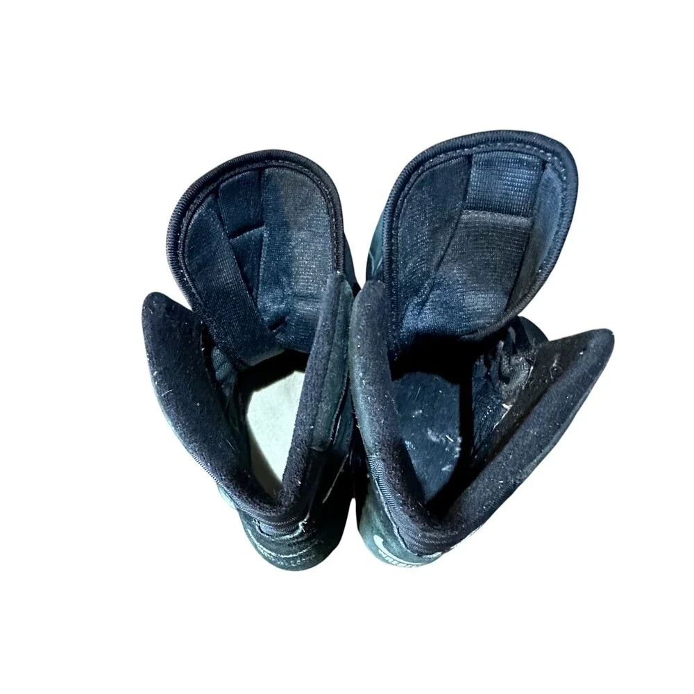 Vintage 1997 OG Nike Speedsweep Wrestling Shoes US Men’s 9 Black Suede Used Rare